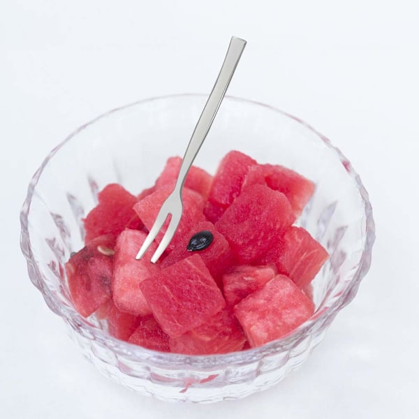 8 st Rostfria Dubbla Gafflar Aperitifgafflar, Liten Gaffel, Fruktgaffel Rostfritt Stål Dubbel Gaffel Liten Köttgaffel Frukt Smakgaffel