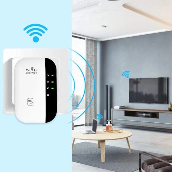 WiFi-förstärkare, enkel installation och fullständig täckning, eliminera WiFi-problem hemma[CO]