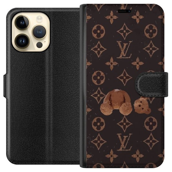Apple iPhone 14 Pro Max Lompakkokotelo LV Teddy Dead