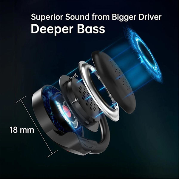 A6 Stereo Bluetooth -kuulokkeet Urheilu Bluetooth Juoksu Bluetooth Takeaway Suosittu Päässä asennettu