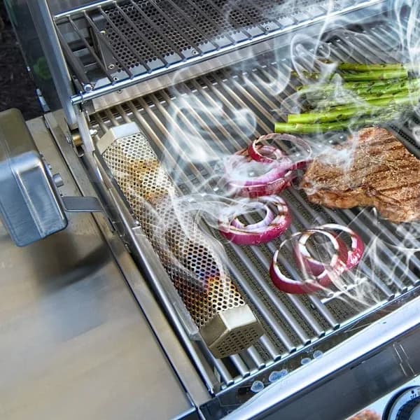 Grillrøyker, Perforert Rustfritt Stål BBQ, Røykgenerator[co]