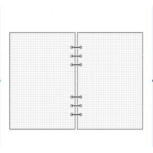 45 ark Dot Grid 6 hål Planner Notebook Dagbok Bullet Journal Påfyllningar Inre