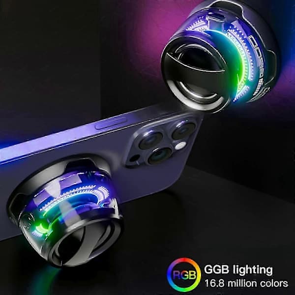 2025 Magnetisk Stativ G200 Bluetooth-høyttaler med LED-stemningsbelysning Hvit[CO]