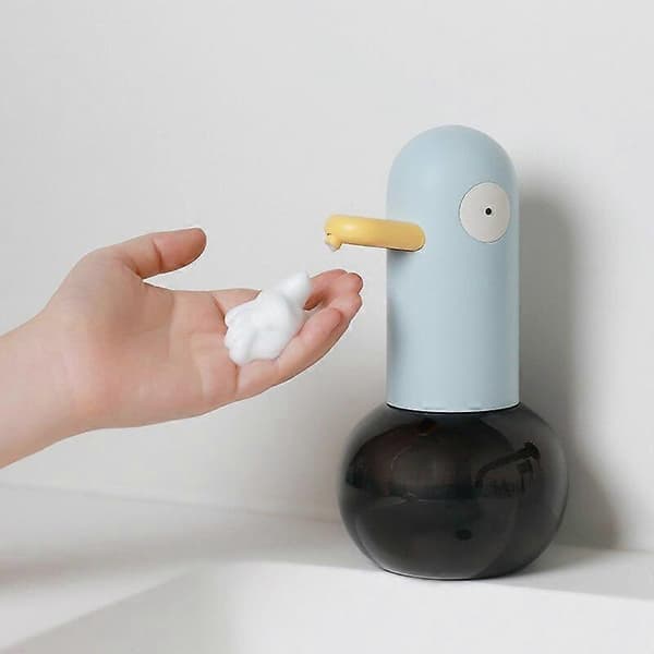 400ML Automatisk Sæbedispenser ABS Materiale Badeværelse Smart Vaskemaskine med USB-opladning Skumsæbedispenser