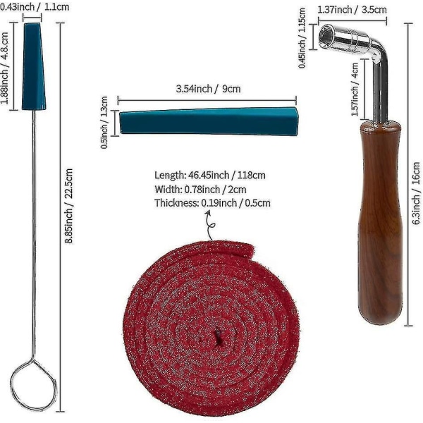 Klaverstemmesæt, Professionelt Klaverstemmesæt Inkl. Stemmenøgle Hammer, T