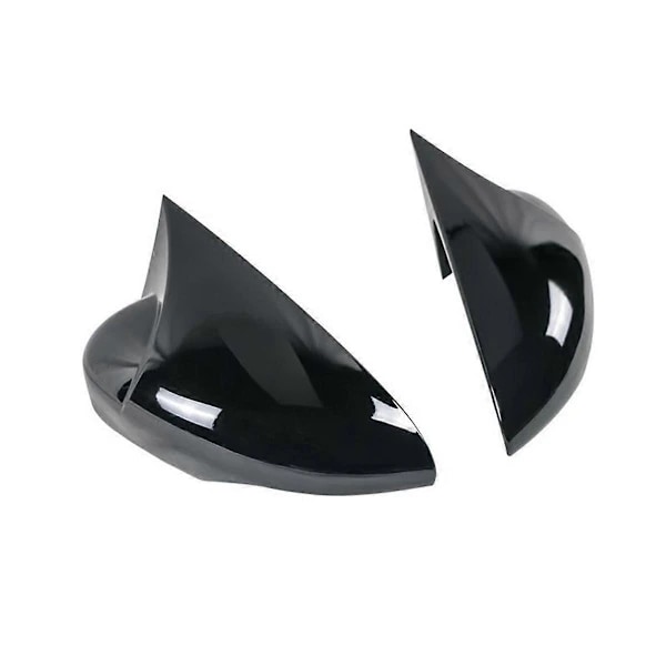 Sidespejlskappe til Fiesta MK7 2009-2017 Sidespejlskapper Tilbehør, Blank Sort[CO]