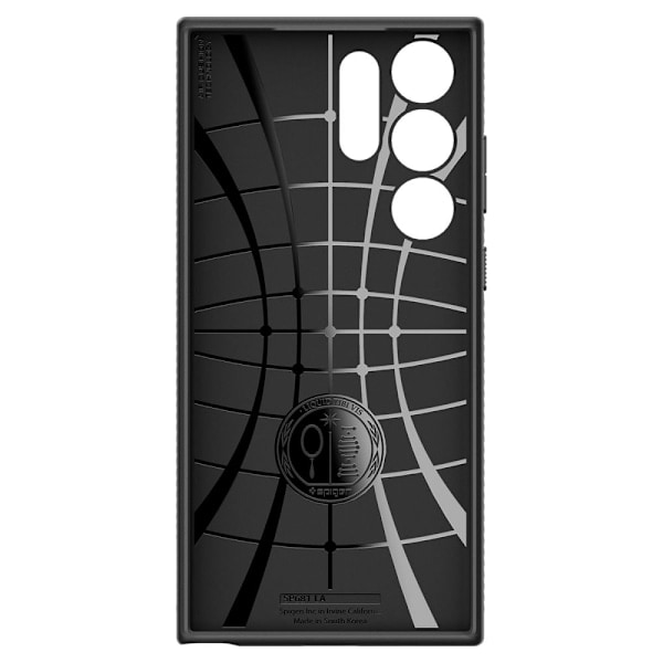 Spigen Galaxy S23 Ultra Kuori Liquid Air Matt Musta