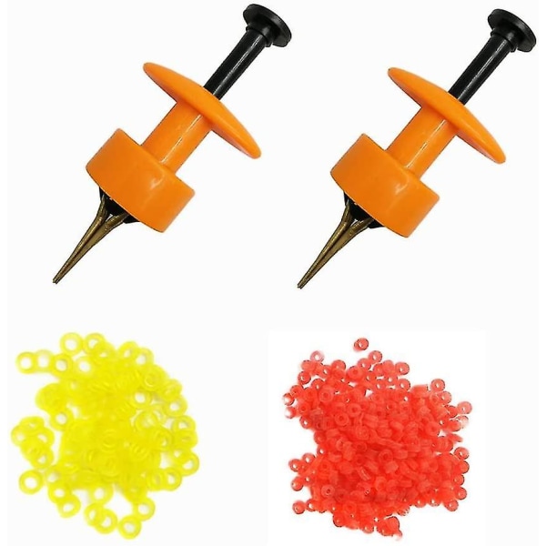 2x Pellet Tool Micro Bait Bands Banding Match Grov Fiske Terminal Tackle Sæt