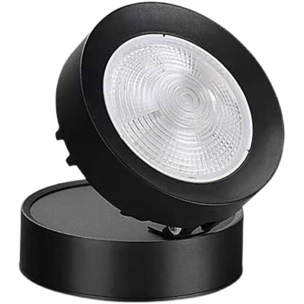 LED-takspotlights Takljus, justerbar lamphusvinkel