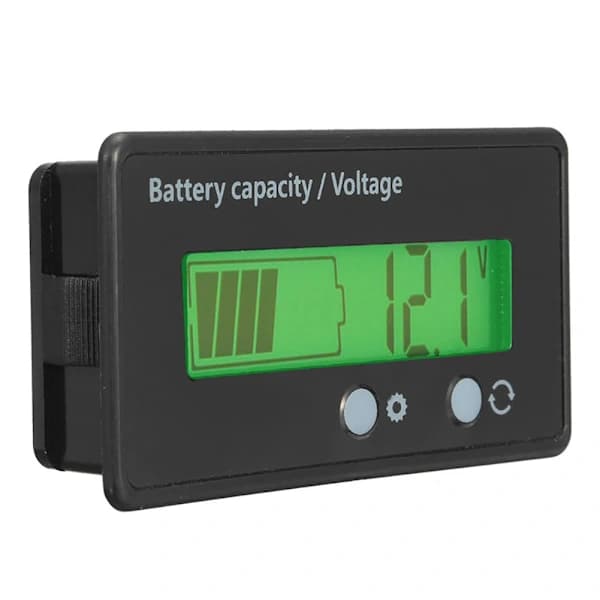 Digital LCD Baggrundsbelyst Multifunktionel Batterikapacitet Spændingstester[co]