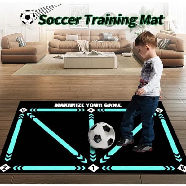 Fodboldmåtte / Træningsmåtte til fodbold - 90x60 cm[co]