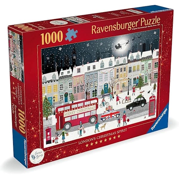 London Julstämning Pussel (1000 Bitar) 1000 Pieces