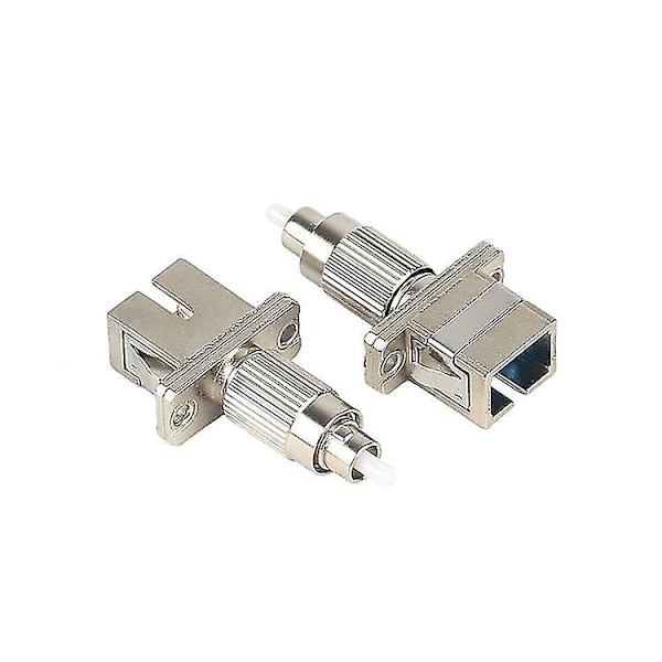 Optisk fiberadapter - Fc hann til Sc hunn hybrid optisk fiberadapter Simplex fiber flenskontakt Single Mode 9/125um Sm optisk utstyr