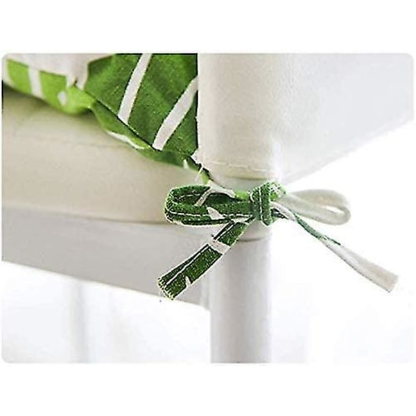 Set med 2 seteputer, puter, stolpute, setetrekk 40x40 cm, hagestolputer, setetrekk hage, balkongterrasse (space)