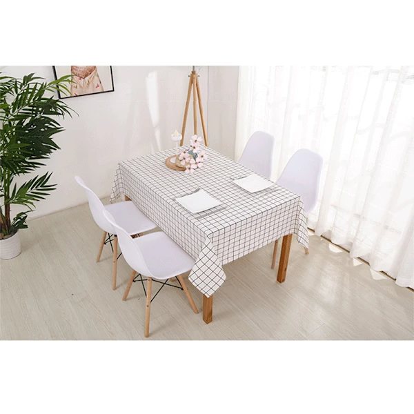 Rutig bomullsduk, rutig stuga Gingham Easy Ca[CO]
