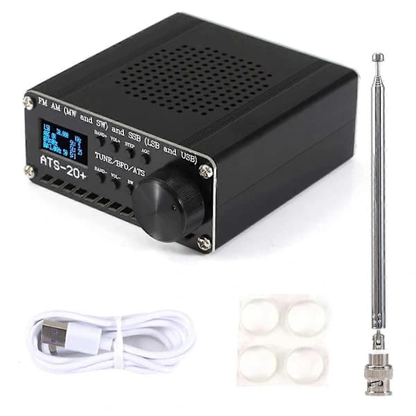 ATS-20+ Plus V2 SI4732 SDR Radiomottagare med OLED-display[co]