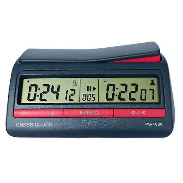 Avancerad Schack Digital Timer Schackklocka Räkna Upp Ner Brädspel Klocka[CO]