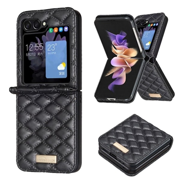 Galaxy Z Flip 6 Skal Diamantstruktur Svart