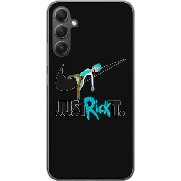 Samsung Galaxy A05s Läpinäkyvä Kuori Just Rick It.