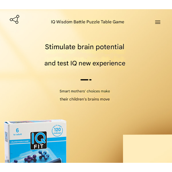 IQ Fit - Kognitiv färdighetsutvecklande hjärnspel Gratis hjärnträning Roligt 3D-resespel med 120 utmaningar