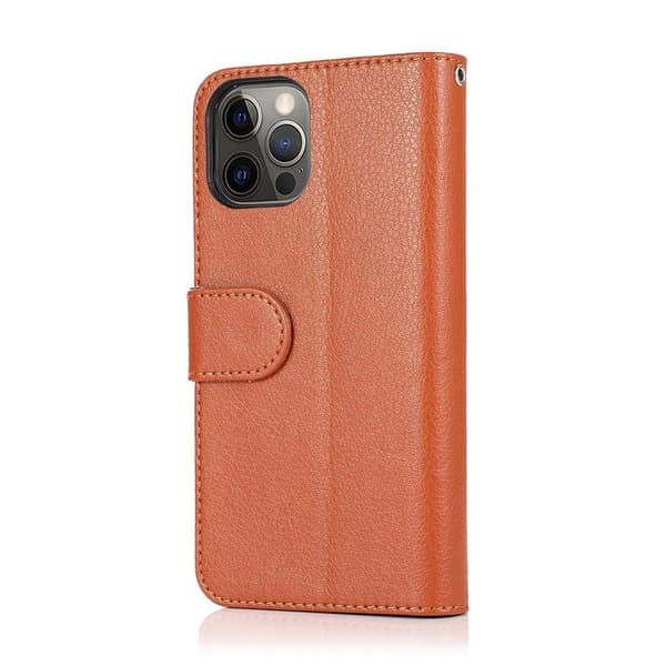 Profesjonelt Praktisk Lommeboketui - iPhone 12 Pro Max Röd