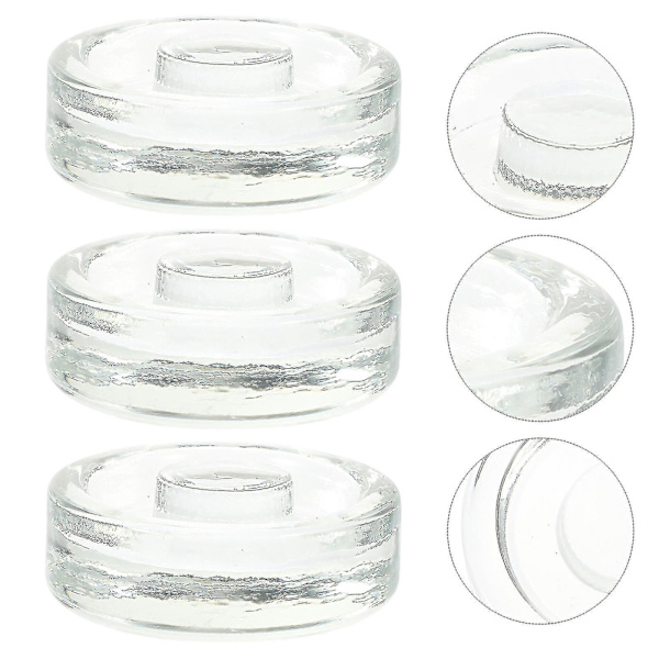 3 stk. Fermentering Glassvekter Bred Munn Krukker Sylteglass Forseglingslokk Krukker Fermentering Lokk