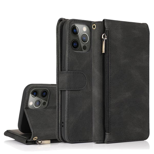 iPhone 12 Pro Max - Elegant Robust Pungcover Brun