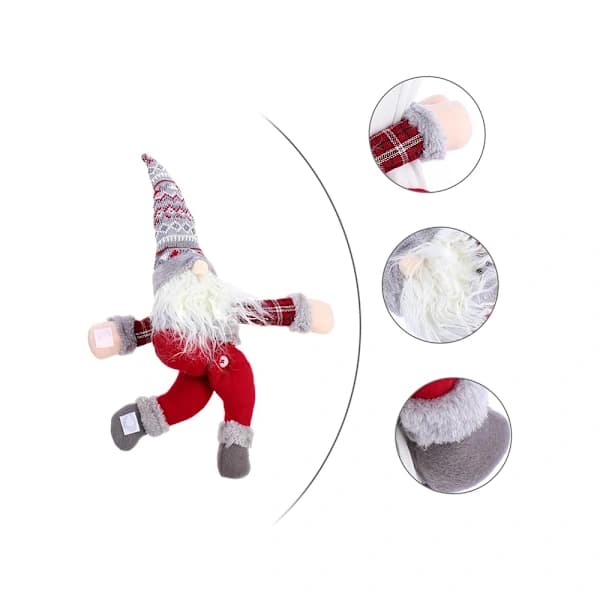 Jul gnome gardinklämma kardborrefäste[CO]