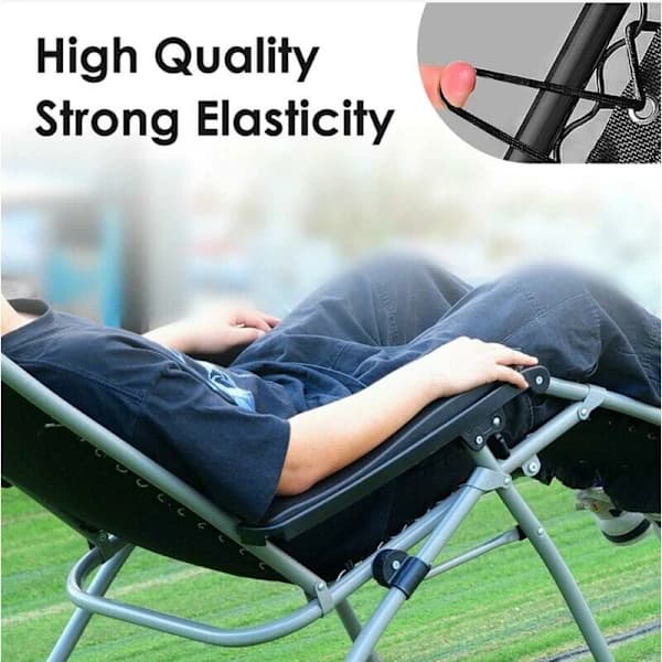 Relax Lounger Bungee-snor til Solstol Havesolstol Strandstol[CO]