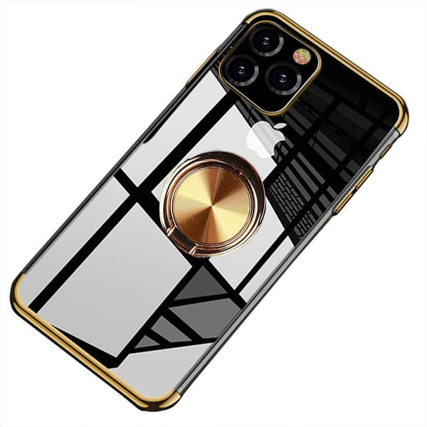 iPhone 12 Pro - Floveme Deksel med Ringholder Röd