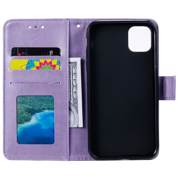 iPhone 12 Mini - Mandala-deksel - Lilla Purple Lila