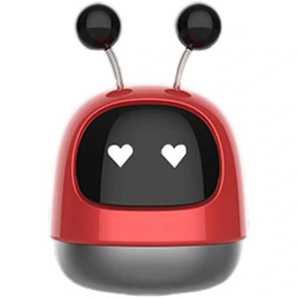 Bilinstrumentbræt Diffuser (rød, grapefrugtsmag), Robot Luftdiffuser Ornament Bil Interiør Dekoration Tilbehør Til Bord Soveværelse Stue Kontor[co]