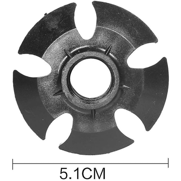 5 stycken snökorgar för vandringsstavar, gummispetsar skyddande gångfot vandringsstavstillbehör