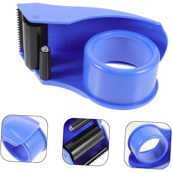 x Ergonomisk håndholdt pakketape dispenser, tilfældig farve{KDO}[CO]