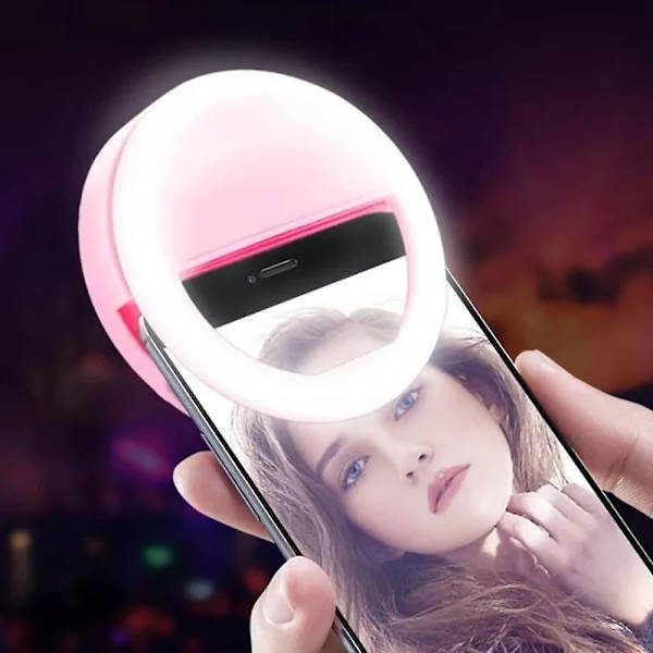 Selfie Ring Light Led Smart Light 3 tilstande Dæmpbar USB[CO]
