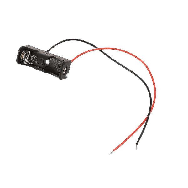 5 stk. 1 23a A23 12v Batteri Opbevaringsklemme Holder Boks Etui Celleholder Med Ledning