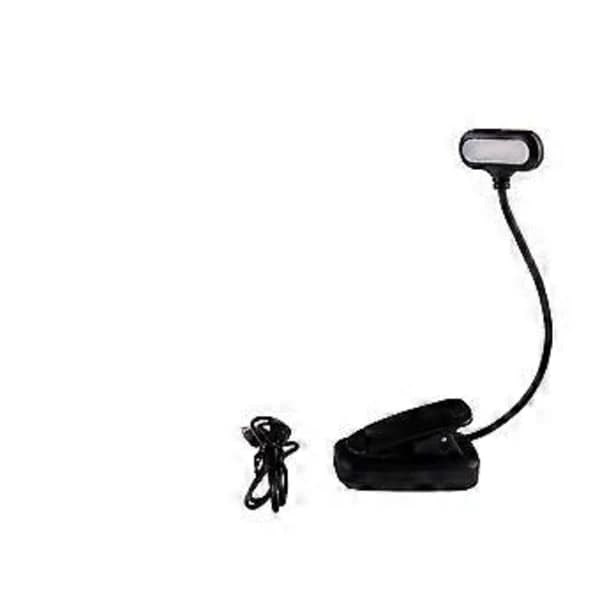 Leselampe, Fleksibel Oppladbar USB-klemme[CO]