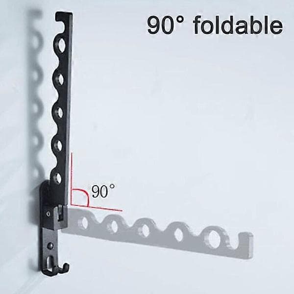 Multifunctional wall-mounted freestanding drying rack with unique hanger and light sand scale suitable for home use. Laundry accessories.