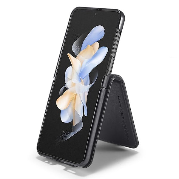 LC.IMEEKE Galaxy Z Flip 6 Cover med Kortlomme Sort