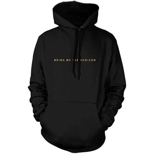 Bring Me The Horizon Unisex Voksen Spray Hex Hættetrøje XL Sort Black XL