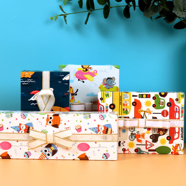 Presentpapper Barn Presentpapper 12 Ark 50*70cm Julpapper C