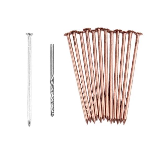 Kopparspik Kit för att Döda Träd, 8,9 cm Ren Kopparspik Bulk[co]