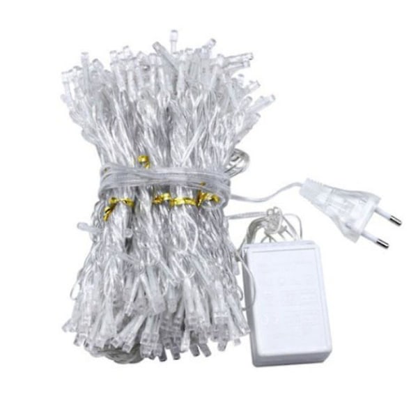 300 LED remote control curtain lights wedding party Christmas decoration warm white