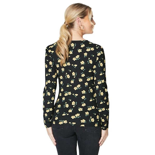 Dorothy Perkins Dame Bluse med Pufærmer og Rynket Detalje, Langærmet Yellow M