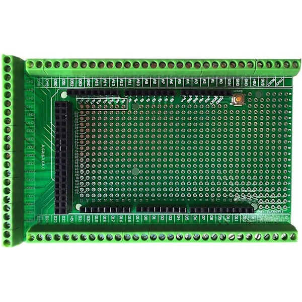 Prototyyppi ruuvi/liitinlohko suojakorttisarja Arduino Mega 2560 R3 DIY juotettu