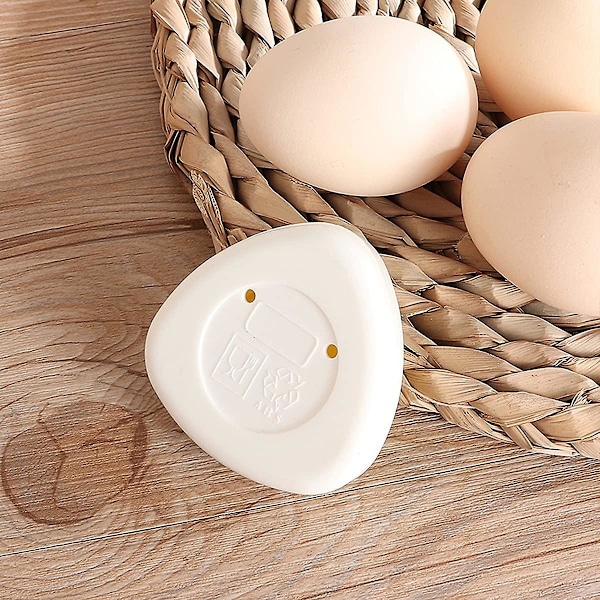3 stk. Egg-prikker i rustfritt stål med ABS-håndtak - Semi-automatisk skiller og prikker egg