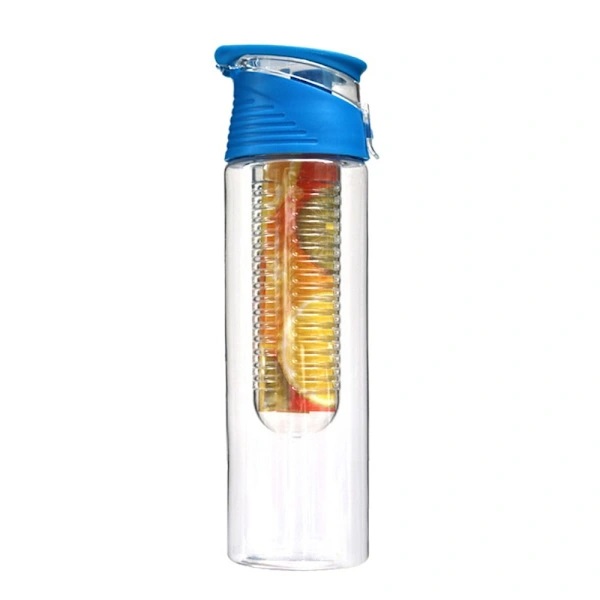 Vattenflaska Frukt Infuser Flaskor BLÅ blå blue[co]