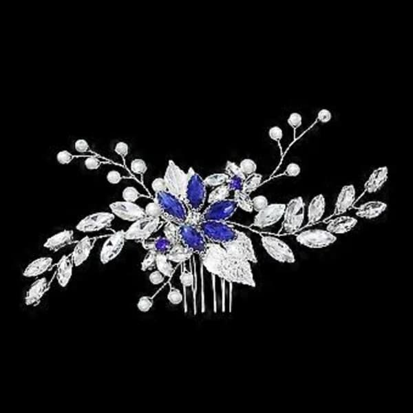 Perle Tiara Brudehodeplagg Brud Innsats Kam Bryllup Hårkam Bryllup Hodesmykke[CO]