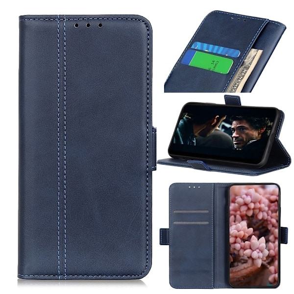 iPhone 12 Pro Max - Etui med magnetisk lukning - Blå Blue Blå