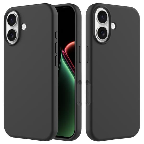 iPhone 17 Cover - Ensfarvet Silikone